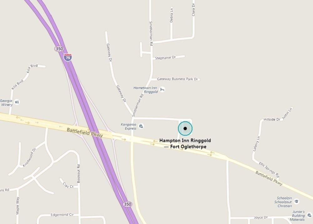 Hampton Inn Ringgold-Ft. Oglethorpe Exterior foto